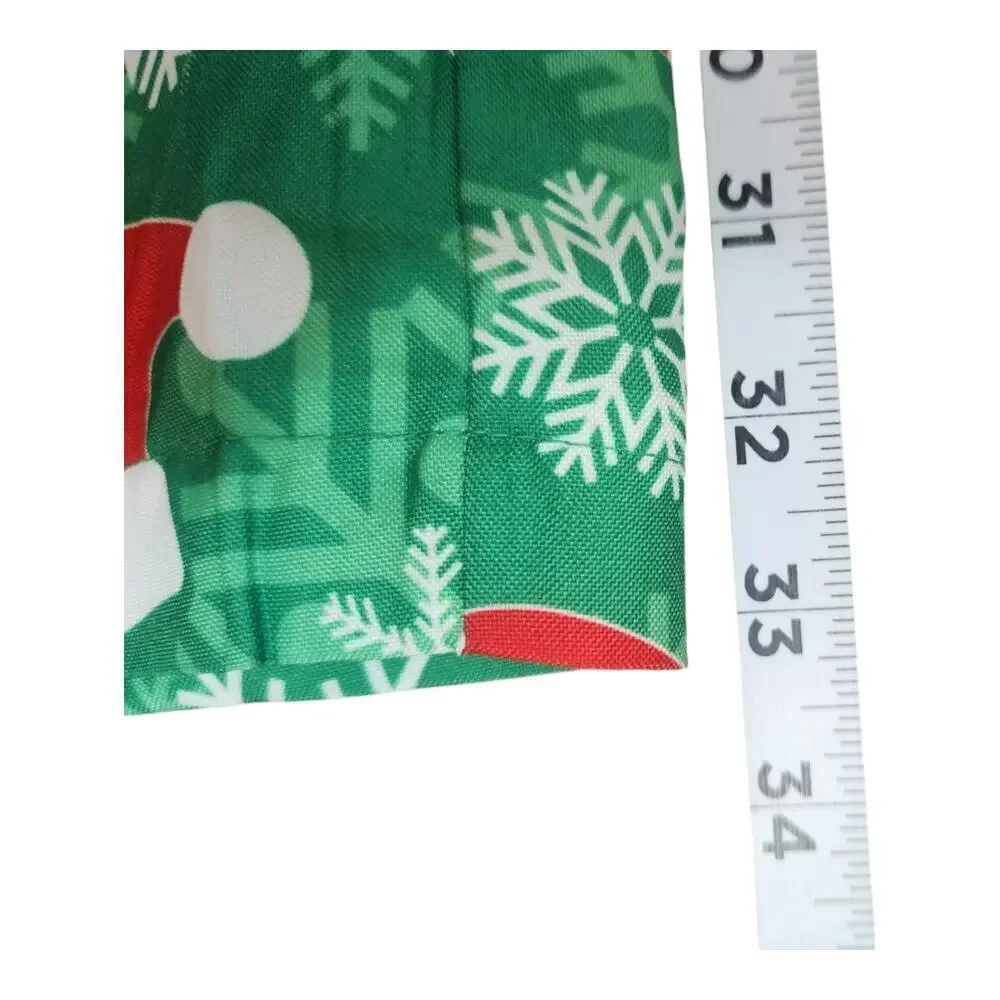Offstream mens Christmas printed pants sz. 2XL 50-52 button and zip with elastic